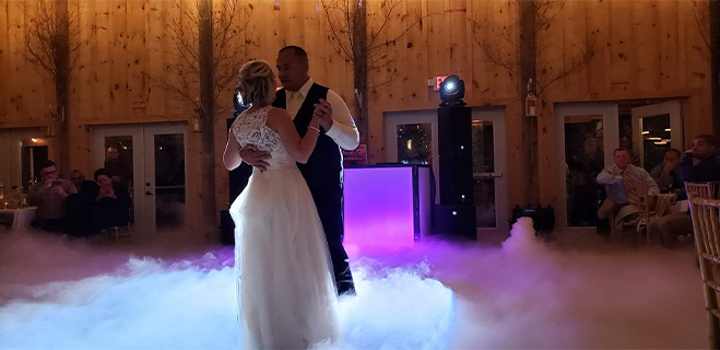 Black Tie Entertainment Dancing on the Clouds at the Barn on Enchanted Acres of Dennison Ohio Black Tie Entertainment Name in Lights at the Barn on Enchanted Acres