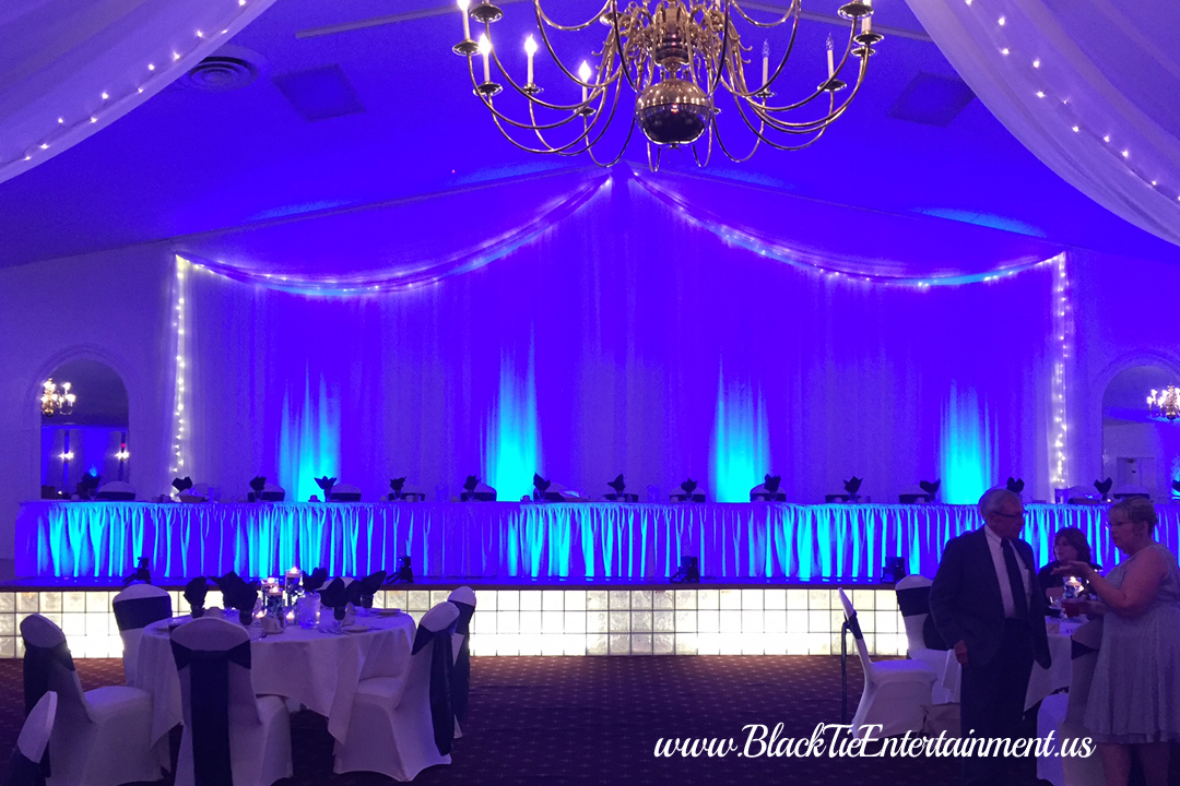 Black Tie Entertainment Event Lighting at Michaud's of Strongsville Ohio Black Tie Entertainment at Michaud's of Strongsville Ohio