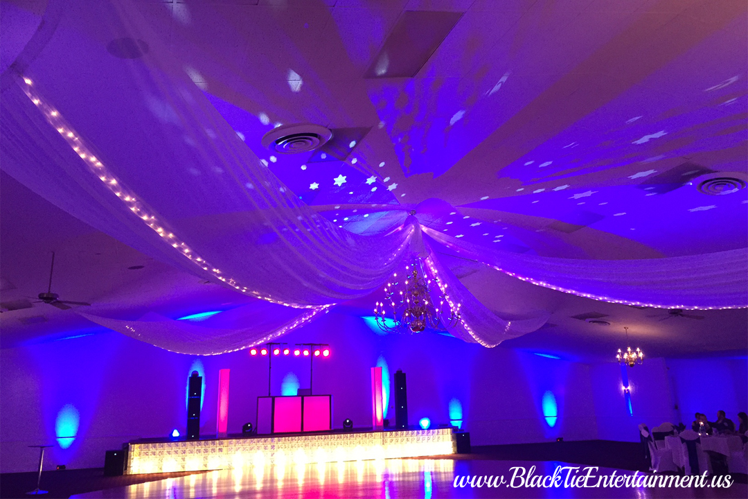 Black Tie Entertainment Event Lighting at Michaud's of Strongsville Ohio Black Tie Entertainment at Michaud's of Strongsville Ohio